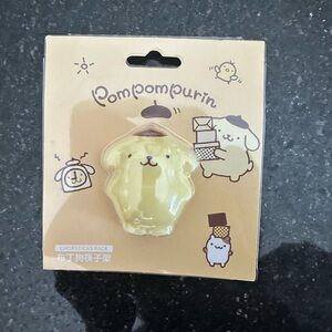 Sanrio Pompompurin Mini Figures/chopstick rack NEW